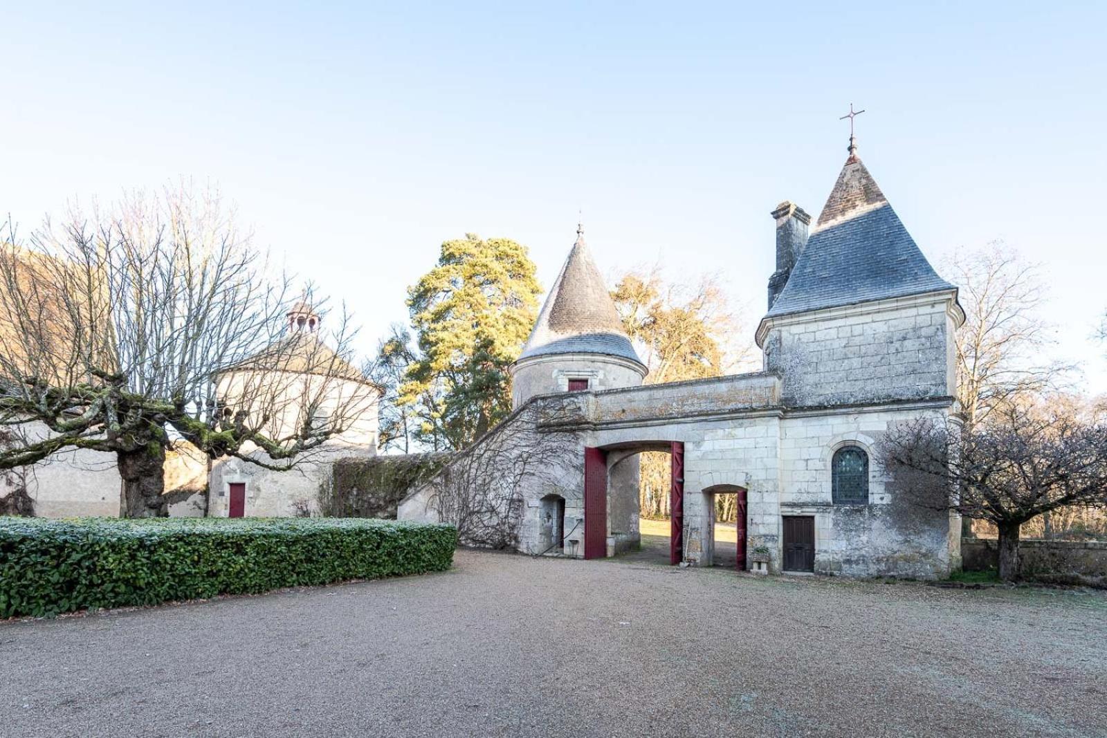 16Th Century Hunting Lodge - Chateau De Nitray Athée-sur-Cher Екстериор снимка